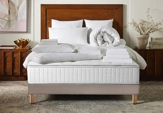 Dormir en una cama fabricada en Francia